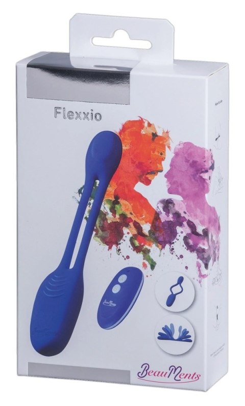 BeauMents - Wibrator Wielofunkcyjny Flexxio Niebieski BeauMents BeauMents - Wibrator Wielofunkcyjny Flexxio Niebieski BeauMents