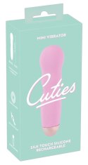 Cuties - Różowy Mini Wibrator Z Wypustkami Cuties