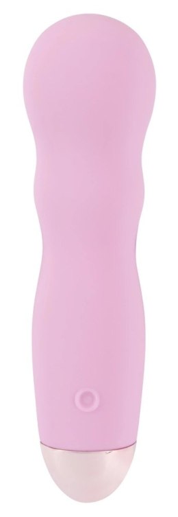 Cuties - Różowy Mini Wibrator Z Wypustkami Cuties