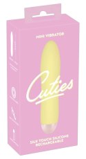 Cuties - Żółty Mini Wibrator Smukły Cuties