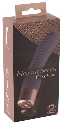 Elegant Series - Wibrator Prążkowany 15cm Elegant Series