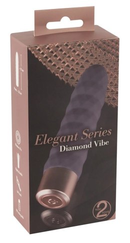 Elegant Series - Wibrator Prążkowany Stymulujący 15cm Elegant Series