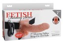 Fetish Fantasy Series - Strap-On Z Naturalnym Zakrzywionym Wibratorem Cielisty Fetish Fantasy Series