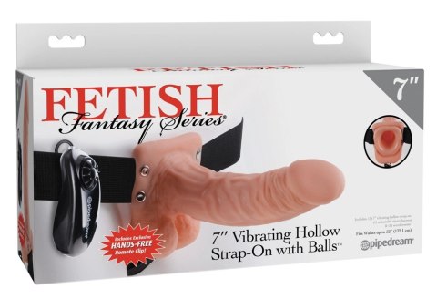 Fetish Fantasy Series - Strap-On Z Naturalnym Zakrzywionym Wibratorem Cielisty Fetish Fantasy Series Fetish Fantasy Series - Strap-On Z Naturalnym Zakrzywionym Wibratorem Cielisty Fetish Fantasy Series