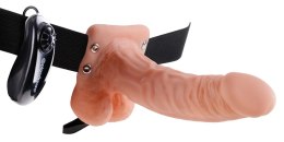 Fetish Fantasy Series - Strap-On Z Naturalnym Zakrzywionym Wibratorem Cielisty Fetish Fantasy Series