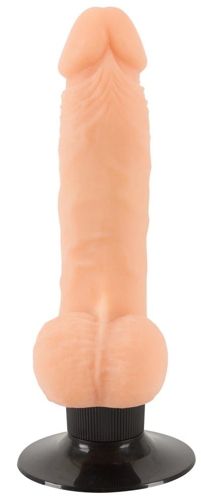Nature Skin - Naturalny Miękki Wibrator Stymulujący 21cm Nature Skin Nature Skin - Naturalny Miękki Wibrator Stymulujący 21cm Nature Skin
