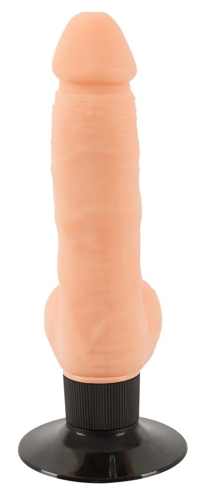 Nature Skin - Naturalny Miękki Wibrator Stymulujący 21cm Nature Skin Nature Skin - Naturalny Miękki Wibrator Stymulujący 21cm Nature Skin