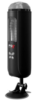 Pdx Elite - Masturbator Z 5 Prędkościami I Funkcją Dźwięku Oraz Uchwyt Ścienny PDX Elite
