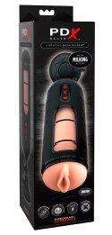 Pdx Elite - Masturbator Z Wibracją Funkcją Dojenia I Dźwiękiem PDX Elite