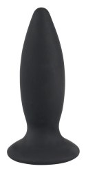 Stożkowy Korek Analny Wibracyjny S(11cm) - Black Velvets Black Velvets