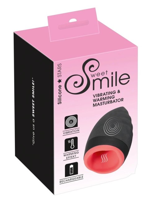 Sweet Smile - Masturbator Z Funkcją Grzania I Silnymi Wibracjami Sweet Smile Sweet Smile - Masturbator Z Funkcją Grzania I Silnymi Wibracjami Sweet Smile