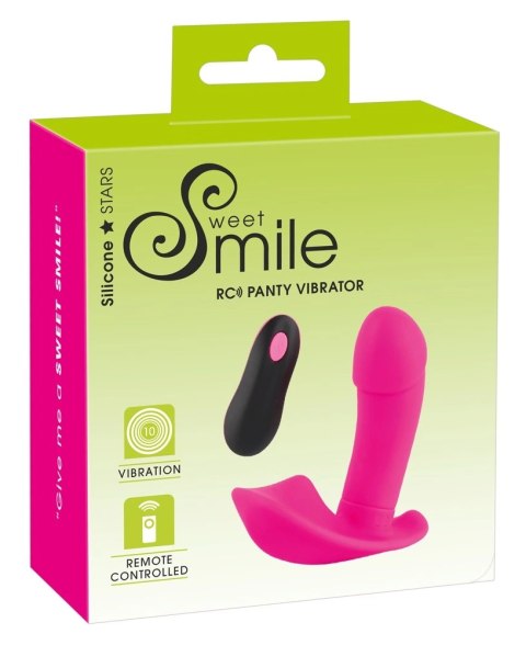 Sweet Smile - Wibrator Do Majtek Stymuluje Punkt-G Pochwę I Łechtaczkę Sweet Smile Sweet Smile - Wibrator Do Majtek Stymuluje Punkt-G Pochwę I Łechtaczkę Sweet Smile
