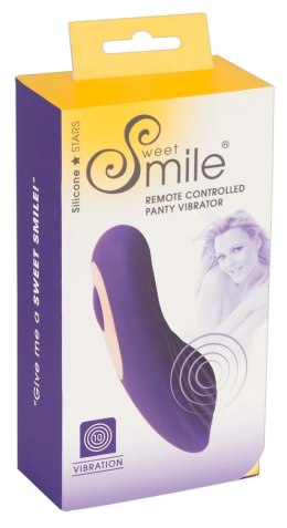 Sweet Smile - Zdalnie Sterowany Wibrator Łechtaczkowy Fioletowy Sweet Smile