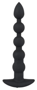 Wibracyjny Korek Analny Koraliki - Black Velvets Black Velvets