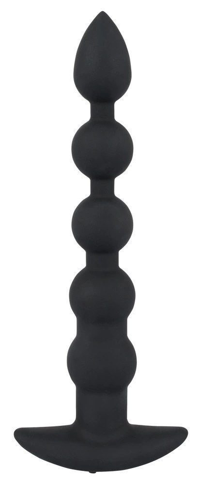 Wibracyjny Korek Analny Koraliki - Black Velvets Black Velvets Wibracyjny Korek Analny Koraliki - Black Velvets Black Velvets