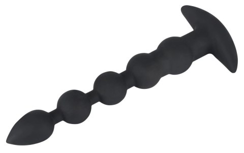 Wibracyjny Korek Analny Koraliki - Black Velvets Black Velvets Wibracyjny Korek Analny Koraliki - Black Velvets Black Velvets