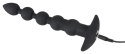 Wibracyjny Korek Analny Koraliki - Black Velvets Black Velvets