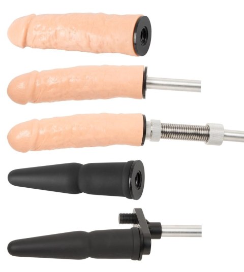 You2Toys - Maszyna do seksu - masturbator - 3 dildo + 2 korki analne + pilot zdalnego sterowania You2Toys You2Toys - Maszyna do seksu - masturbator - 3 dildo + 2 korki analne + pilot zdalnego sterowania You2Toys