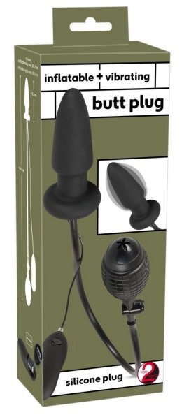 You2Toys - Nadmuchiwany wibrujący korek analny You2Toys
