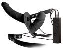You2Toys - Uprząż podwójna z dużym dildo - wibratorem You2Toys