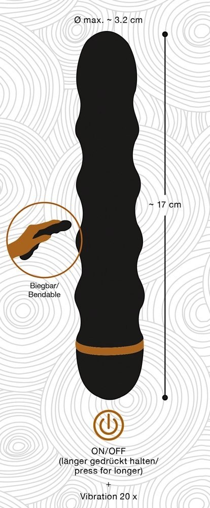 You2Toys - Wibrator Bendy Wavy You2Toys You2Toys - Wibrator Bendy Wavy You2Toys