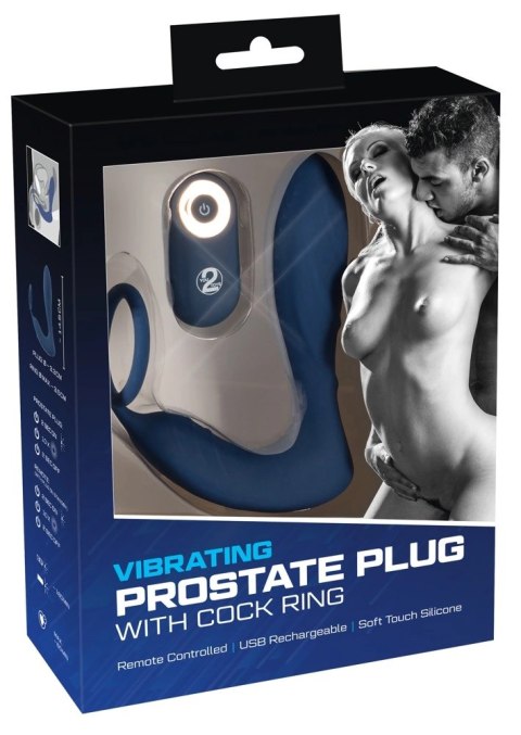 You2Toys - Wibrator prostaty - korek analny + pilot zdalnego sterowania You2Toys You2Toys - Wibrator prostaty - korek analny + pilot zdalnego sterowania You2Toys