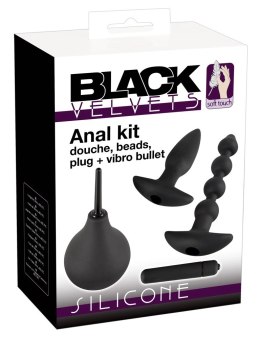 4-Częściowy Zestaw Do Zabaw Analnych - Black Velvets Black Velvets