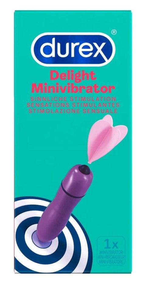 Durex Delight - Cichy Mini Wibrator 9cm Durex Durex Delight - Cichy Mini Wibrator 9cm Durex
