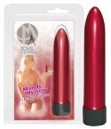 Mandy Mystery - Baby Vibe - Gładki Mini Wibrator Czerwony Mandy Mystery