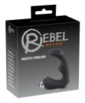 Rebel - Wibrator Prostaty W Kształcie Litery L Czarny Rebel