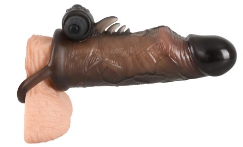 Rebel - Wibrująca Nakładka Na Penisa Z Pierścieniem Jąder 19cm Rebel Rebel - Wibrująca Nakładka Na Penisa Z Pierścieniem Jąder 19cm Rebel