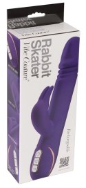 Vibe Couture - Wibrator Skater Króliczek Z Funkcją Pchania Fioletowy Vibe Couture