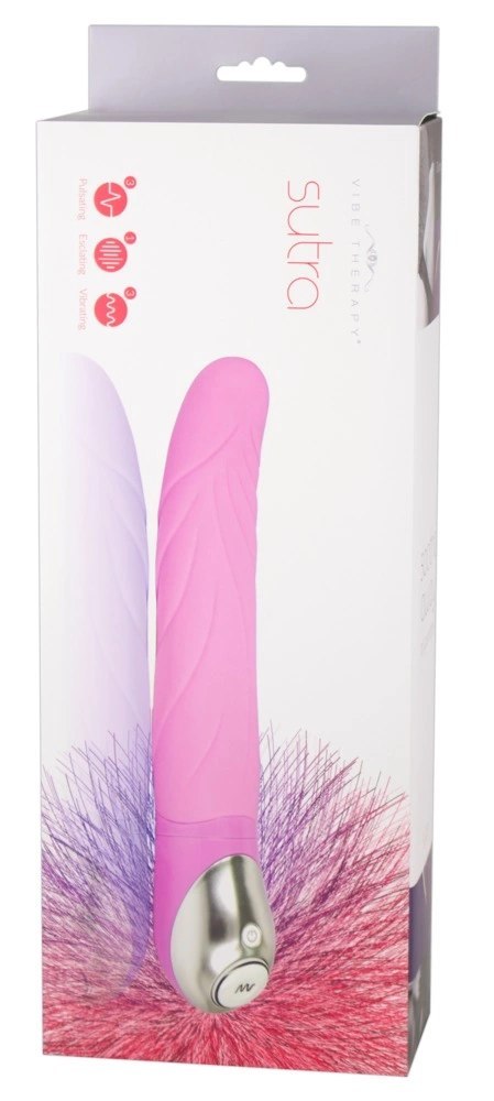 Vibe Therapy - Wibrator Z Rowkami 7 Trybów Wibracji Różowy Vibe Therapy Vibe Therapy - Wibrator Z Rowkami 7 Trybów Wibracji Różowy Vibe Therapy