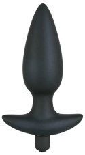 Wibrująca Wtyczka Analna Z Uchwytem Duża(17cm) - Black Velvets Black Velvets