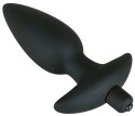 Wibrująca Wtyczka Analna Z Uchwytem Duża(17cm) - Black Velvets Black Velvets