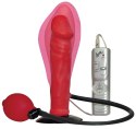 You2Toys - Dildo z pompką do pochwy i odbytu You2Toys