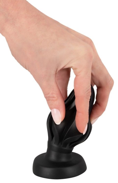 ANOS - Silikonowy Korek Analny W Rowkami Stymulującymi 5 CM ANOS ANOS - Silikonowy Korek Analny W Rowkami Stymulującymi 5 CM ANOS