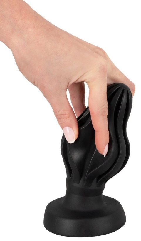 ANOS - Silikonowy Korek Analny W Rowkami Stymulującymi 7 CM ANOS ANOS - Silikonowy Korek Analny W Rowkami Stymulującymi 7 CM ANOS