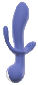 AWAQ.U - Wibrator Z Trzema Ramieniami Fioletowy Vibrator 1 AwaQ.u