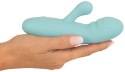 Cuties - Mini Wibrator Króliczek Ekstra Miękki Zielony Cuties