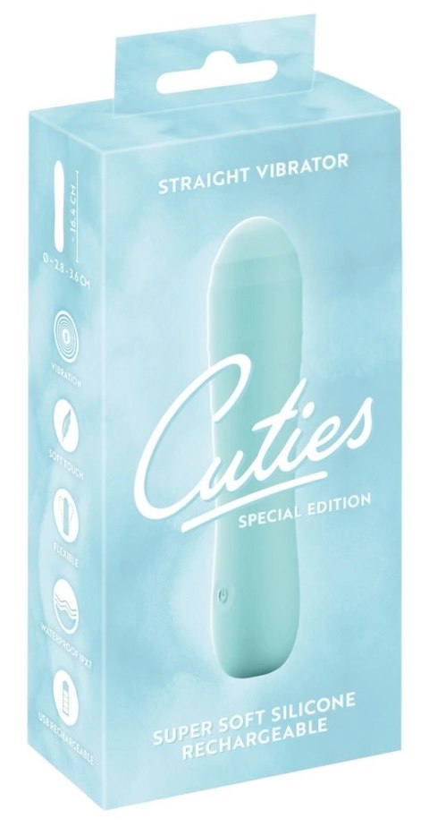 Cuties - Silikonowy Intensywny Wibrator Wodoodporny Zielony Cuties Cuties - Silikonowy Intensywny Wibrator Wodoodporny Zielony Cuties