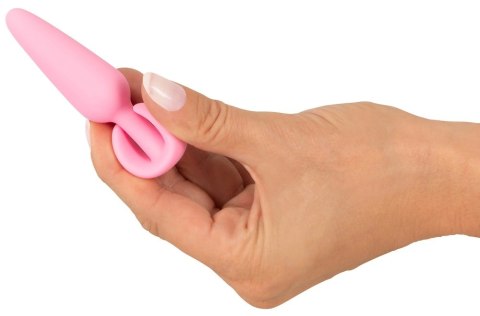 Cuties - Silikonowy Korek Analny Stożkowy Różowy Cuties Cuties - Silikonowy Korek Analny Stożkowy Różowy Cuties