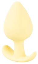 Cuties - Żółty Korek Analny 6,5 cm Silikonowy Cuties