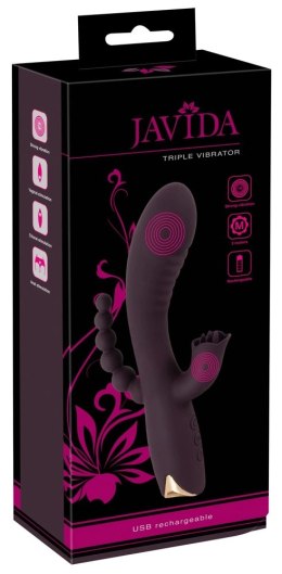 Javida - Potrójny Wibrator Z Triple Vibe Fioletowy JAVIDA