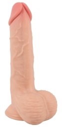 Nature Skin - Elastyczne Naturalne Dildo Z Ruchomą Skórą 18,7 cm Nature Skin