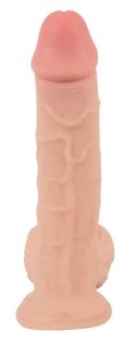Nature Skin - Elastyczne Naturalne Dildo Z Ruchomą Skórą 18,7 cm Nature Skin