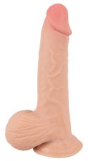 Nature Skin - Elastyczne Naturalne Dildo Z Ruchomą Skórą 18,7 cm Nature Skin