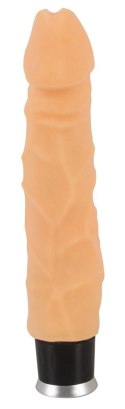 Nature Skin - Realistyczny Wibrator Z Żyłami I Żołędziem Cielisty Nature Skin