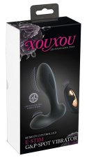 XOUXOU - Wibrator Z Elektrostymulacją Do Punktu-G RC E-Stim G&P-Spot Vibr XOUXOU