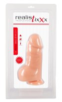 Realistixxx - Naturalne Dildo Z Żyłami Żołędziem I Jądrami 24.5cm Realistixxx